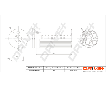 Olejový filtr Dr!ve+ DP1110.11.0343