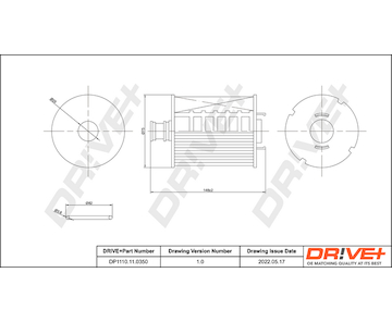 Olejový filtr Dr!ve+ DP1110.11.0350