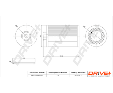 Olejový filtr Dr!ve+ DP1110.11.0354