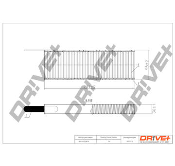 Filtr, vzduch v interiéru Dr!ve+ DP1110.12.0070