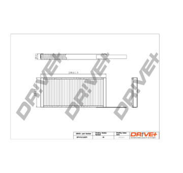 Filtr, vzduch v interiéru Dr!ve+ DP1110.12.0071