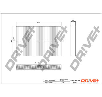 Filtr, vzduch v interiéru Dr!ve+ DP1110.12.0089