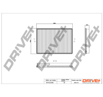 Filtr, vzduch v interiéru Dr!ve+ DP1110.12.0106