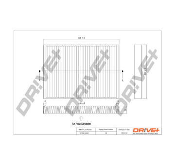 Filtr, vzduch v interiéru Dr!ve+ DP1110.12.0185