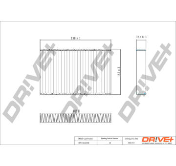 Filtr, vzduch v interiéru Dr!ve+ DP1110.12.0194