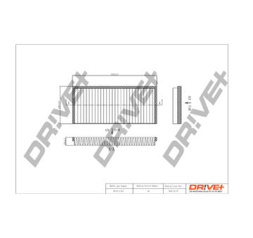 Filtr, vzduch v interiéru Dr!ve+ DP1110.12.0213