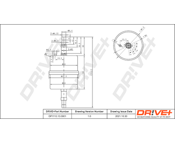 Palivový filtr Dr!ve+ DP1110.13.0001