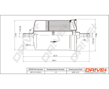 Palivový filtr Dr!ve+ DP1110.13.0013