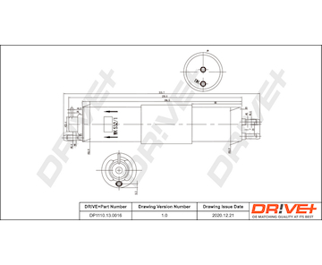 Palivový filtr Dr!ve+ DP1110.13.0016