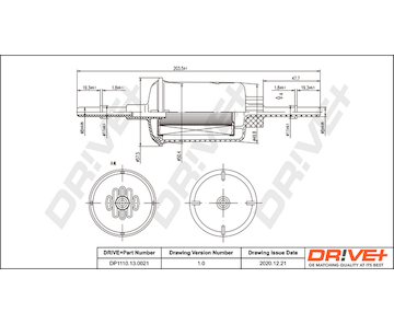 Palivový filtr Dr!ve+ DP1110.13.0021