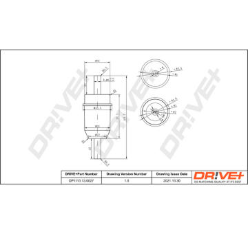 Palivový filtr Dr!ve+ DP1110.13.0027
