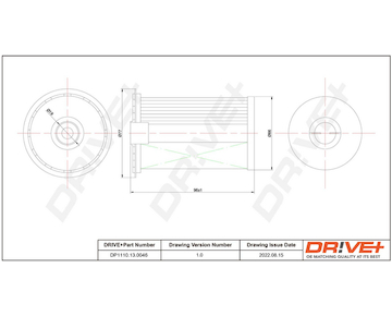 Palivový filtr Dr!ve+ DP1110.13.0046