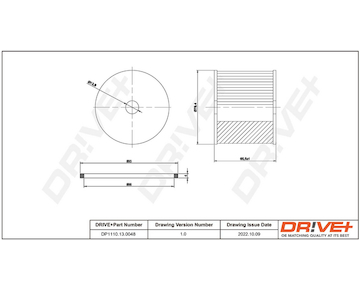 Palivový filtr Dr!ve+ DP1110.13.0048