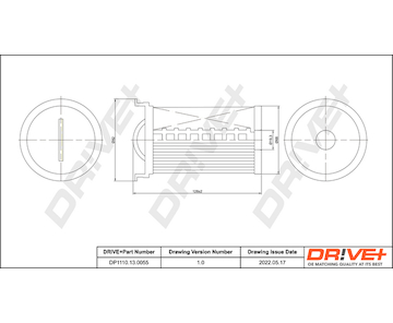Palivový filtr Dr!ve+ DP1110.13.0055