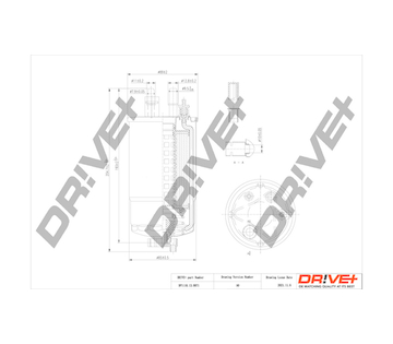 Palivový filtr Dr!ve+ DP1110.13.0071
