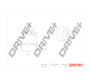 Palivový filtr Dr!ve+ DP1110.13.0073