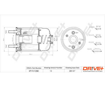 Palivový filtr Dr!ve+ DP1110.13.0082