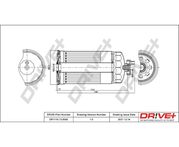 Palivový filtr Dr!ve+ DP1110.13.0089