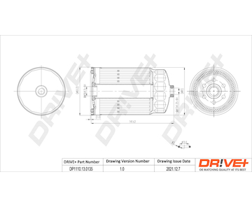Palivový filtr Dr!ve+ DP1110.13.0135