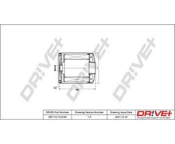 Palivový filtr Dr!ve+ DP1110.13.0145