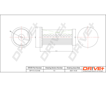 Palivový filtr Dr!ve+ DP1110.13.0148