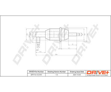 Palivový filtr Dr!ve+ DP1110.13.0151