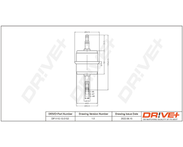Palivový filtr Dr!ve+ DP1110.13.0152