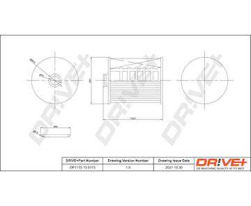 Palivový filtr Dr!ve+ DP1110.13.0175