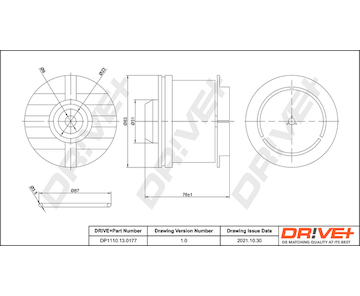 Palivový filtr Dr!ve+ DP1110.13.0177