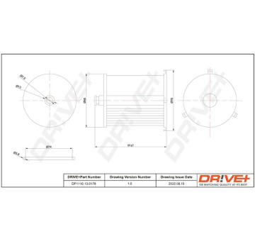 Palivový filtr Dr!ve+ DP1110.13.0178