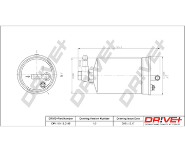 Palivový filtr Dr!ve+ DP1110.13.0196