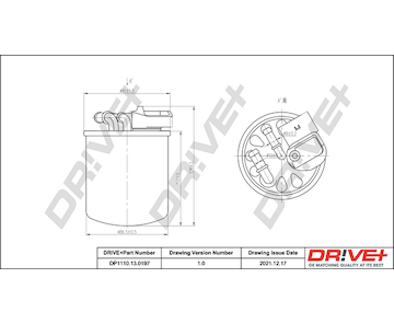 Palivový filtr Dr!ve+ DP1110.13.0197