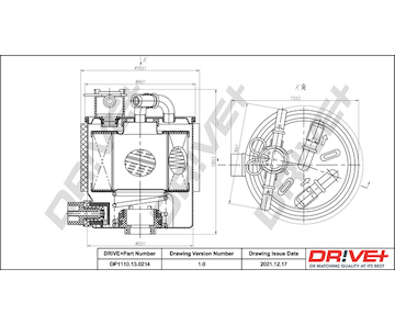 Palivový filtr Dr!ve+ DP1110.13.0214