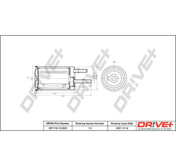 Palivový filtr Dr!ve+ DP1110.13.0223