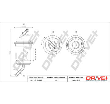 Palivový filtr Dr!ve+ DP1110.13.0228