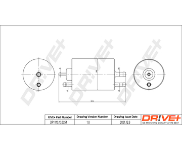 Palivový filtr Dr!ve+ DP1110.13.0254