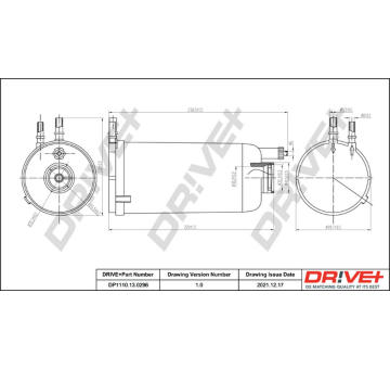 Palivový filtr Dr!ve+ DP1110.13.0296