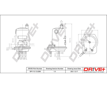 Palivový filtr Dr!ve+ DP1110.13.0299