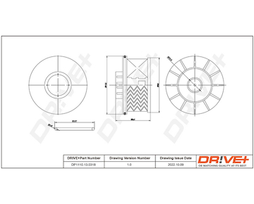 Palivový filtr Dr!ve+ DP1110.13.0318