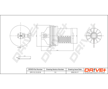 Palivový filtr Dr!ve+ DP1110.13.0319