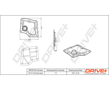 Hydraulický filtr, automatická převodovka Dr!ve+ DP1110.14.0023