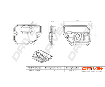 Sada hydraulického filtru, automatická převodovka Dr!ve+ DP1110.14.0027