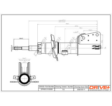Tlumič pérování Dr!ve+ DP1610.10.0020