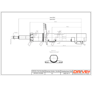 Tlumič pérování Dr!ve+ DP1610.10.0035