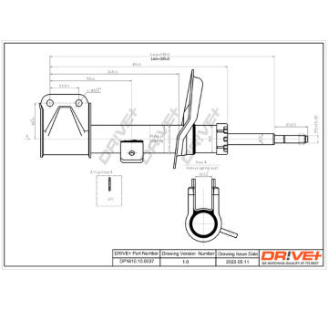 Tlumič pérování Dr!ve+ DP1610.10.0037