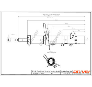 Tlumič pérování Dr!ve+ DP1610.10.0043