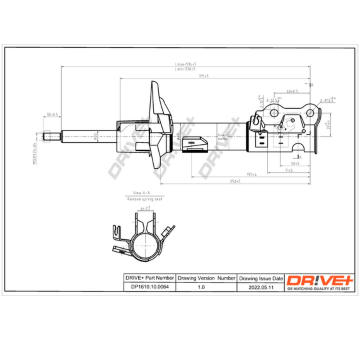Tlumič pérování Dr!ve+ DP1610.10.0064