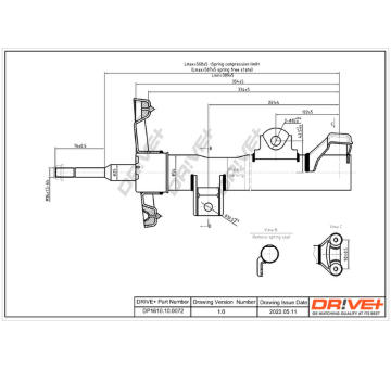 Tlumič pérování Dr!ve+ DP1610.10.0072