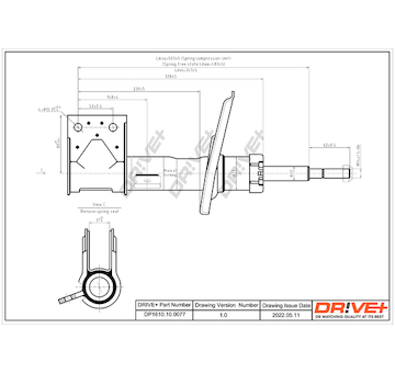 Tlumič pérování Dr!ve+ DP1610.10.0077