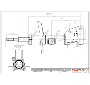 Tlumič pérování Dr!ve+ DP1610.10.0079